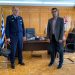 Συνάντηση Αντιπεριφερειάρχη Π.Ε Ηλείας Β. Γιαννόπουλου με τον Διευθυντή Αστυνομίας Ηλείας Παν. Μάνδαλο