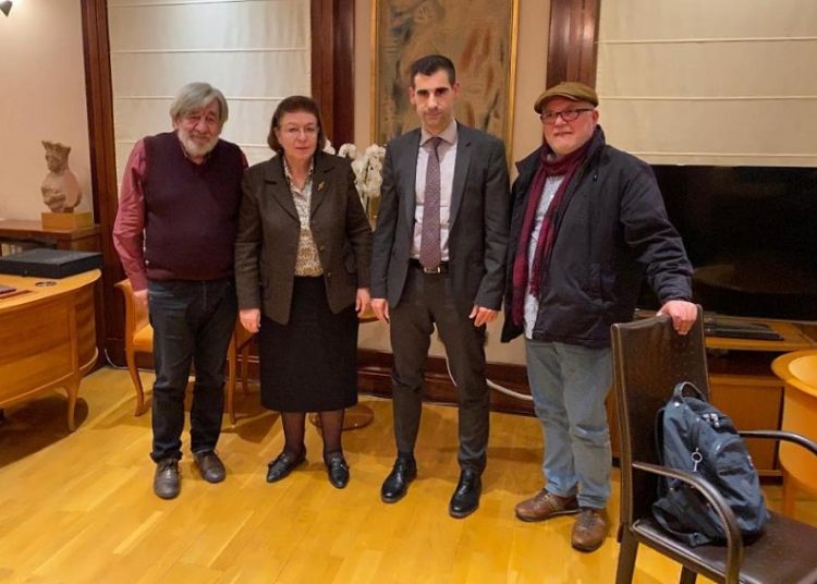 Συνάντηση Αντιπεριφερειάρχη ΠΕ Ηλείας κ. Γιαννόπουλου με Υπουργό Πολιτισμού