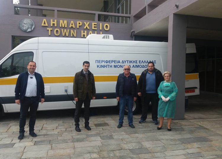 Από την Αρχαία Ολυμπία η αρχή της εκστρατείας εθελοντικής αιμοδοσίας