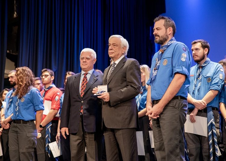 Απονομή Προσκόπων Έθνους από τον Πρόεδρο της Δημοκρατίας-Ανάμεσα στους 234 και ένας από τον Πύργο!