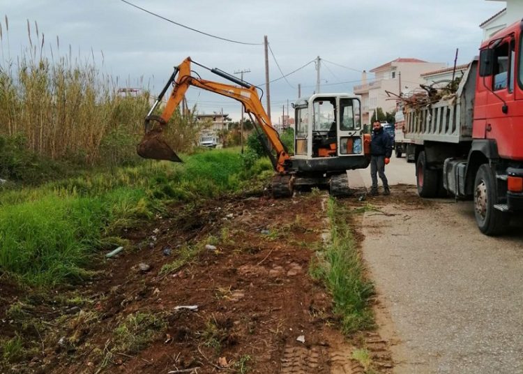Αντιπλημμυρικά έργα περιμετρικά της Βάρδας