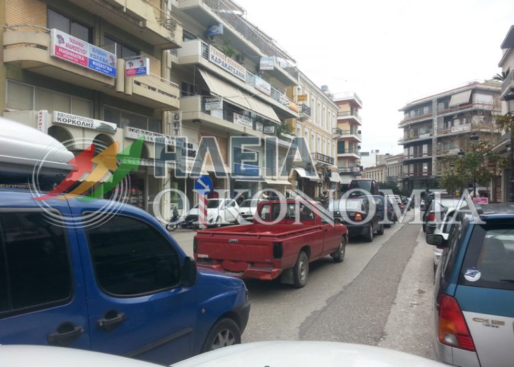 Κυκλοφοριακό έμφραγμα στο κέντρο του Πύργου.