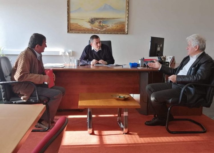 Συνάντηση Βασιλόπουλου με πρόεδρο ΤΟΕΒ Επιταλίου:”Να μείνει «ζωντανός» και τη νέα αρδευτική περίοδο..!”