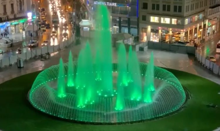 Το σιντριβάνι της Ομόνοιας επέστρεψε – Οι πρώτες εικόνες (Βίντεο)