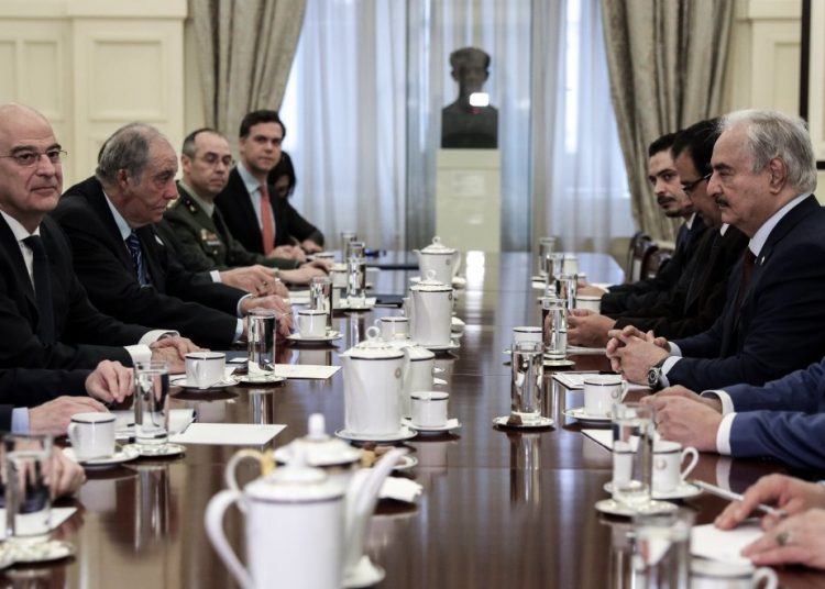 Η Ελλάδα είναι έτοιμη να στηρίξει την επόμενη μέρα με δυνάμεις τη Λιβύη