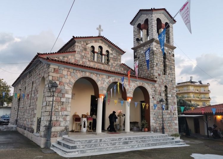 H Αγία Βαρβάρα που την έσφαξε ο Πατέρας της, εορτάστηκε λαμπρά στον Πύργο