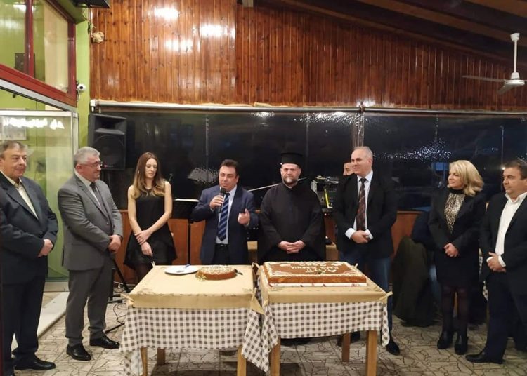 Κοπή πίττας του Α.Τ. Πύργου και της Δημοτικής Αστυνομίας