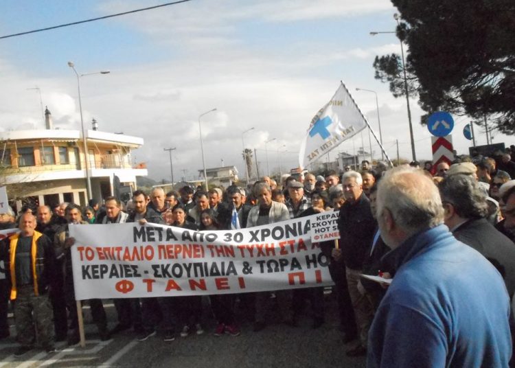 ΠΥΡΓΟΣ: Βροντερό “ΟΧΙ” στην δημιουργία HOT SPOT από τους κατοίκους του Επιταλίου (φωτο)