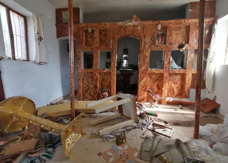 Βανδαλισμοί «μεταναστών» στον Άη Γιώργη της Μόριας