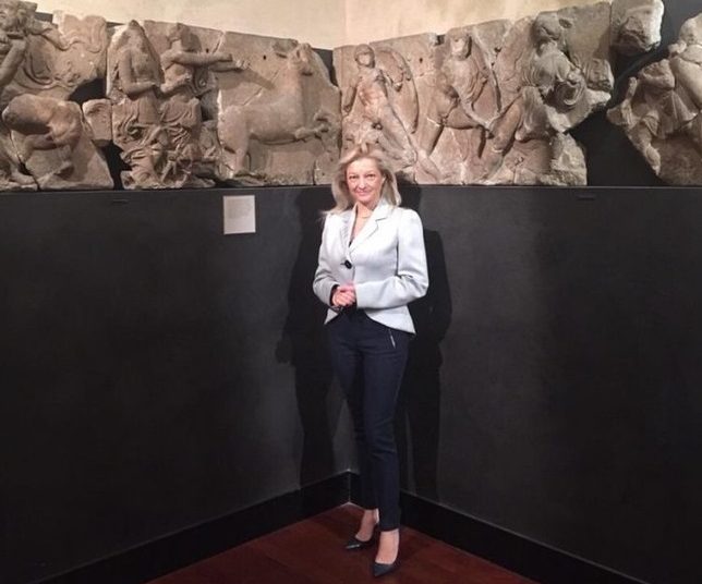 Αυγερινοπούλου: Ερώτηση στη Βουλή για την επιστροφή των γλυπτών του ναού του Επικουρίου Απόλλωνος