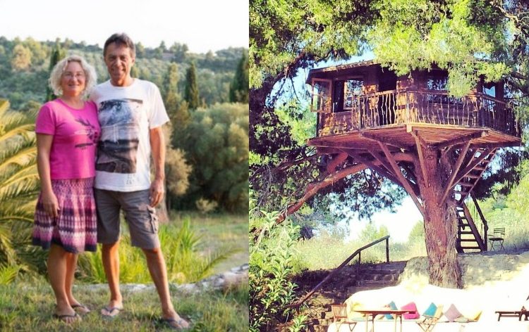 Αμαλιάδα: Ζευγάρι έφτιαξε υπερλούξ δεντρόσπιτο, το νοικιάζει με 200€ τη μέρα και το εσωτερικό του εντυπωσιάζει (Φωτο)