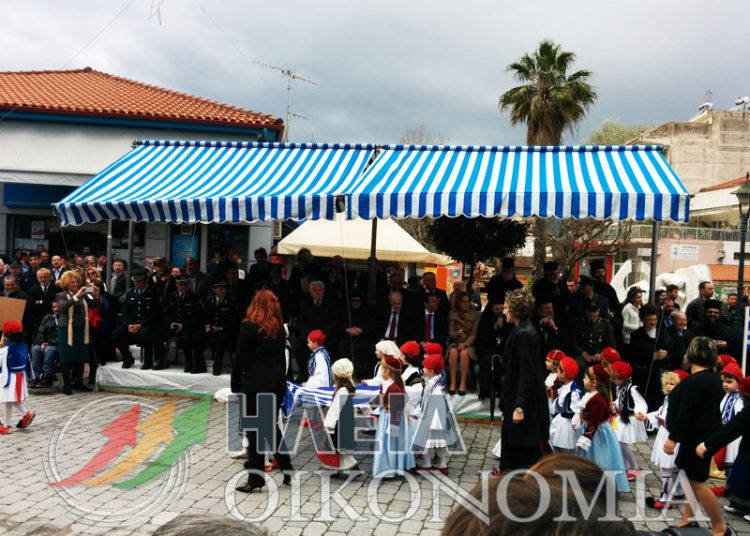 Με λαμπρότητα η Παρέλαση της 25ης Μαρτίου στην Αμαλιαδα (Φωτό)