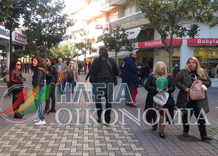 Πύργος: Το εορταστικό ωράριο λειτουργίας των καταστημάτων (έναρξη 16/12)