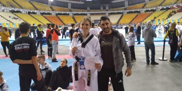 2η θέση στο Πανελλήνιο Πρωτάθλημα η Μπίνη του Α.Σ “ΠΕΛΟΨ Πύργου” TAEKWONDO