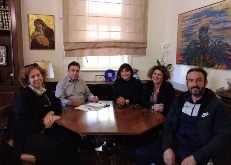 Συνάντηση Δ.Σ. Συλλόγου Δασκάλων Νηπιαγωγών Περιφερειών Πύργου με τον Δήμαρχο Πύργου