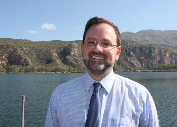 Ν.Κοροβέσης: “Στο γραφείο Π.Ε. Ηλείας  για την ονομαστική του εορτή”