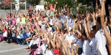 Οι μαθητές του Νομού Ηλείας εμπνέονται από τις Ολυμπιακές αξίες