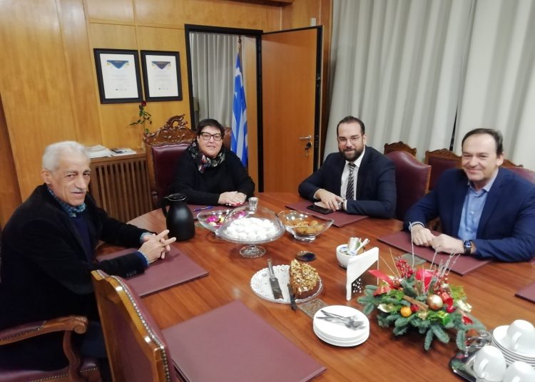 ο  Γ. Λυμπέρης και ο Ν. Φαρμάκης συναντήθηκαν με την Πρύτανη και τον Αντιπρύτανη Στηρίζουμε με όλες μας τις δυνάμεις τη λειτουργία του τμήματος