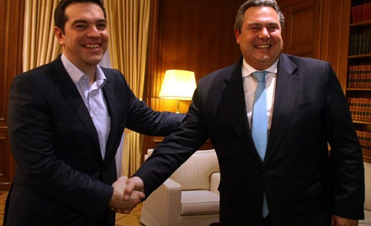 Να φύγει ο Δημήτρης Καμμένος ζήτησε ο Τσίπρας από τον Καμμένο, αν αποδειχθεί ότι είναι αυθεντικά τα ρατσιστικά και ομοφοβικά «tweets»