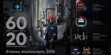 ΕΛΠΕ: Υψηλές Διακρίσεις με 7 Κορυφαία Διεθνή Βραβεία  για τον “ΕΤΗΣΙΟ ΑΠΟΛΟΓΙΣΜΟ 2018”