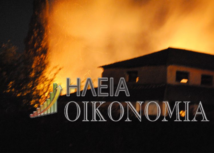 ΠΥΡΓΟΣ: Πυρκαγιά απέναντι απο το δημοτικό στάδιο (νεώτερα)