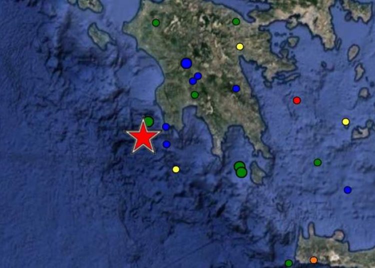 ΗΛΕΙΑ : Σεισμός 5,4 Ρίχτερ κοντά στην Μεθώνη, αισθητός σε όλο το Νομό