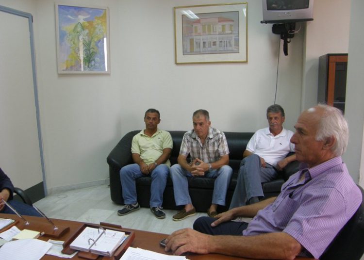 Συνάντηση  Δημάρχου Ανδραβίδας- Κυλλήνης  με το προεδρείο του Συλλόγου Αιμοδοτών Ανδραβίδας