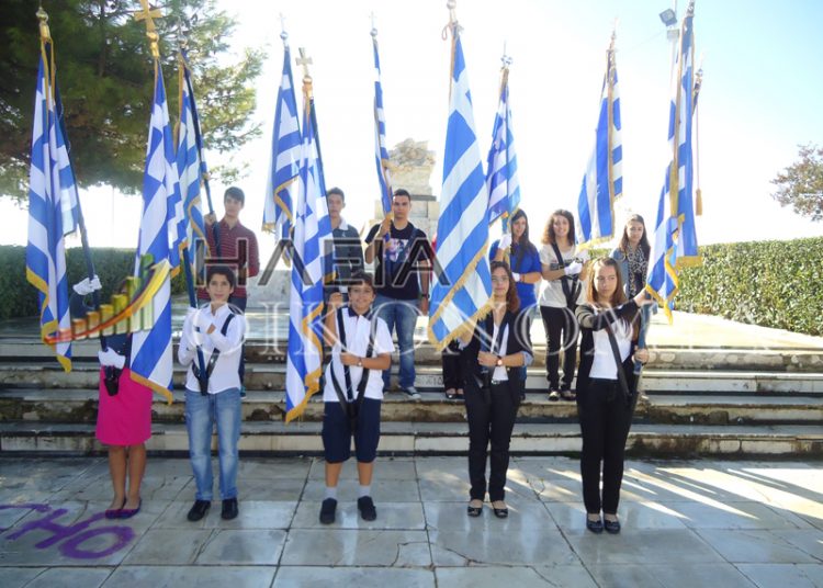 Κατάθεση στεφάνων στον Πύργο