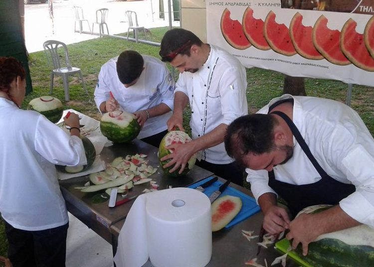 Πρώτη γιορτή καρπουζιού στην Πλατεία ελευθερίας Βάρδα. (Φωτο)