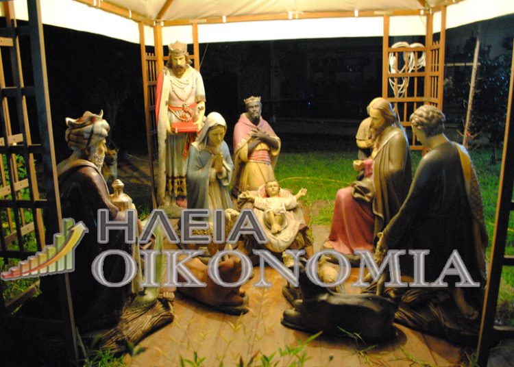 Χριστουγεννιάτικη ατμόσφαιρα στον Πύργο