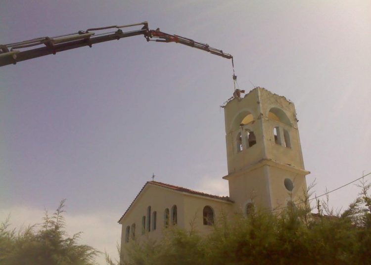 Άμεσα λύση για την κατασκευή νέου καμπαναριού του Ι.Ν. Ζωοδόχου Πηγής Αρετης