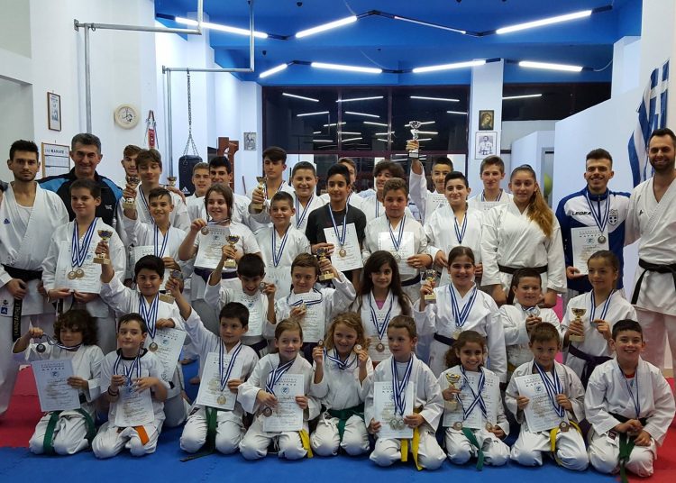 87 μετάλλια για τον Πανηλειακό Α.Σ Καράτε