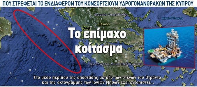Μεγάλος “ασκός” υδρογονανθράκων κάτω από τον πυθμένα του Ιονίου – Οι Ιταλοί ήδη βρήκαν πετρέλαιο!