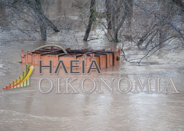 Ηλεία: Μεγάλες καταστροφές απο την αύξηση στάθμης του Αλφειού -Εκκενώθηκαν περιοχές (φωτο)(Video)