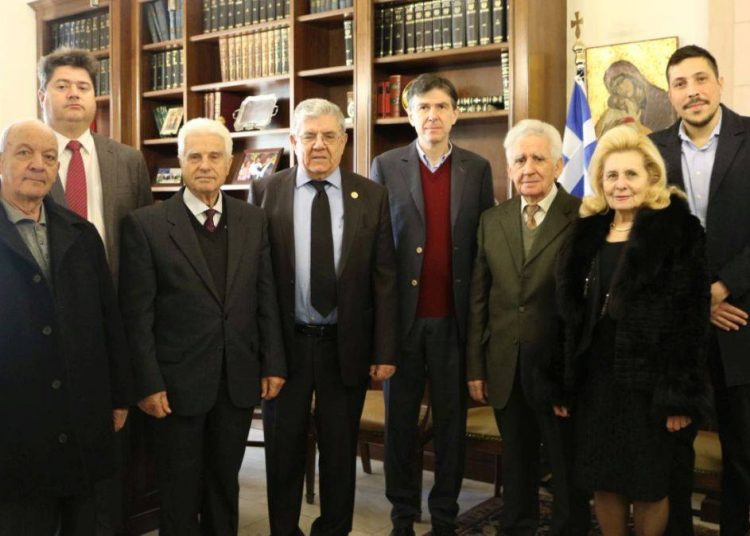 O Δήμαρχος Πύργου κ. Γαβριήλ Λιατσής, δέχθηκε τις ευχές για το Νέο Έτος