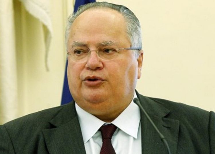 Παραιτήθηκε ο υπουργός Εξωτερικών Νίκος Κοτζιάς