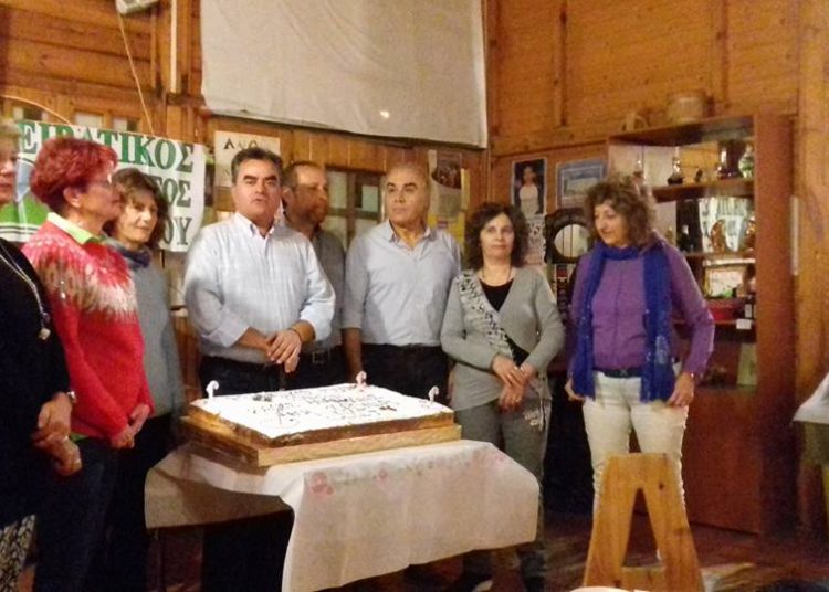 Ο Ορειβατικός Σύλλογος Πύργου έκοψε την βασιλόπιττά του στα Ανω Δολιανά (Φωτο)