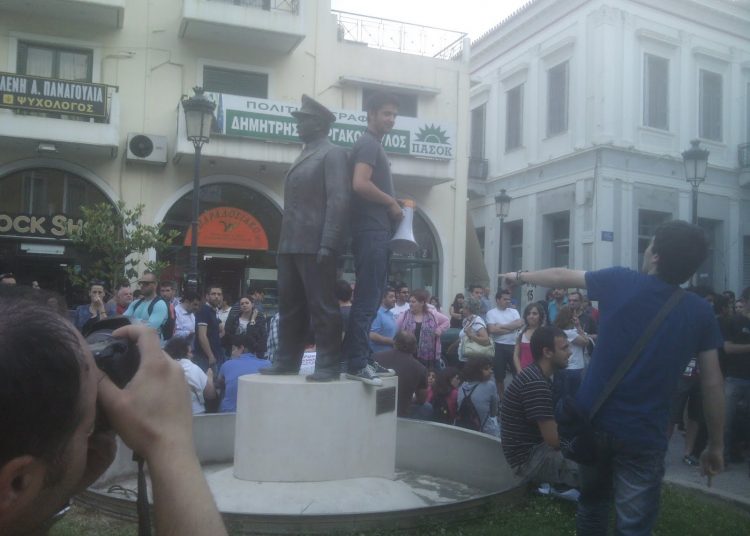 Καθημερινές οι συγκεντρώσεις των “Αγανακτισμένων”-Νέες συγκεντρώσεις και στον Πύργο