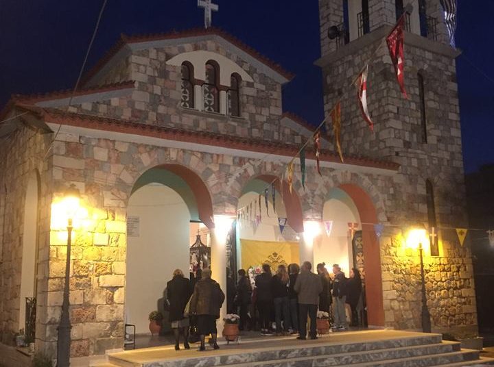 Εορτάζει η εκκλησία της Αγίας Βαρβάρας στον Πύργο