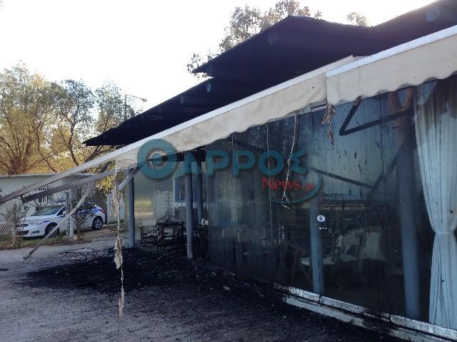 Όλα «δείχνουν» εμπρησμό στο Τουριστικό Περίπτερο στην Κυπαρισσία