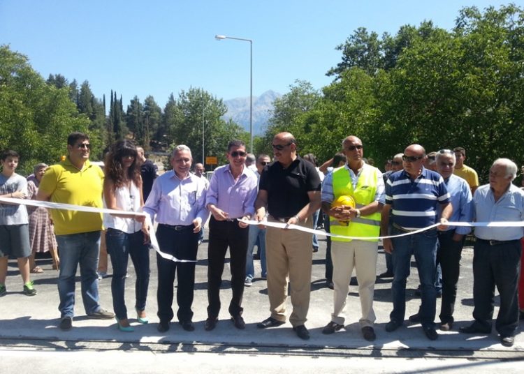 Δόθηκε σε κυκλοφορία η νέα γέφυρα στον Κλειτόριο ποταμό