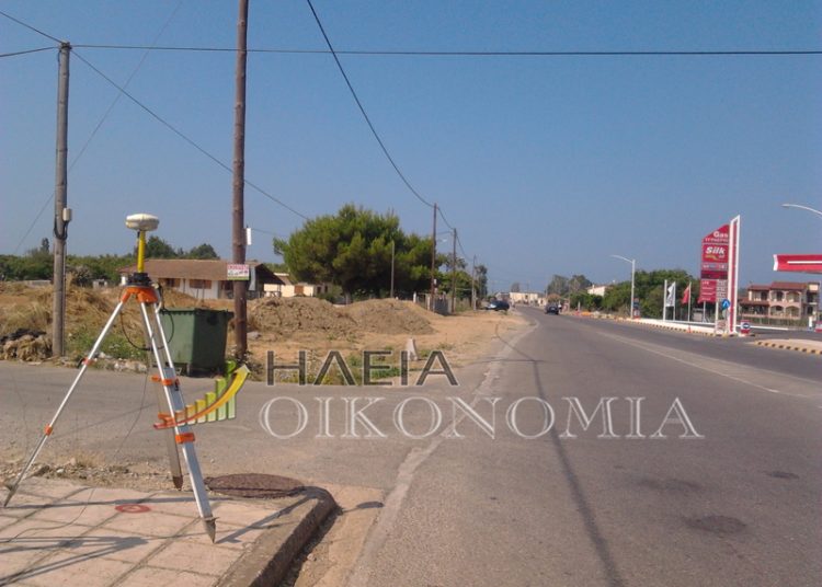 Διαπλάτυνση εισόδου Αμαλιάδας στον κόμβο της Κουρούτας