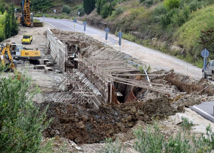 Προς παράδοση το επαρχιακό τμήμα Ανδρίτσαινας – Κρεστένων,  τμήμα Διάσελλα -Μπαρακίτικα