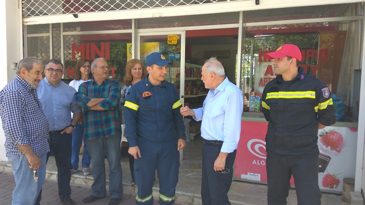 Επίσκεψη Κουτσούκου στις πυρόπληκτες περιοχές του Δήμου Ανδριτσαίνας – Κρεστένων