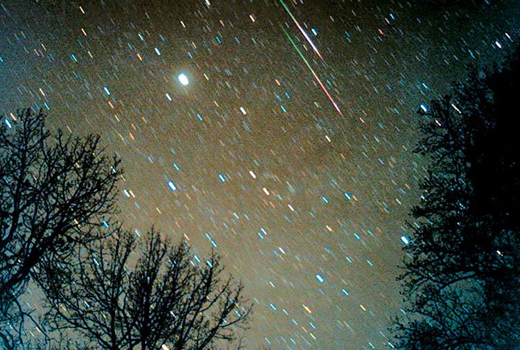 Κορυφώνεται απόψε η βροχή από πεφταστέρια