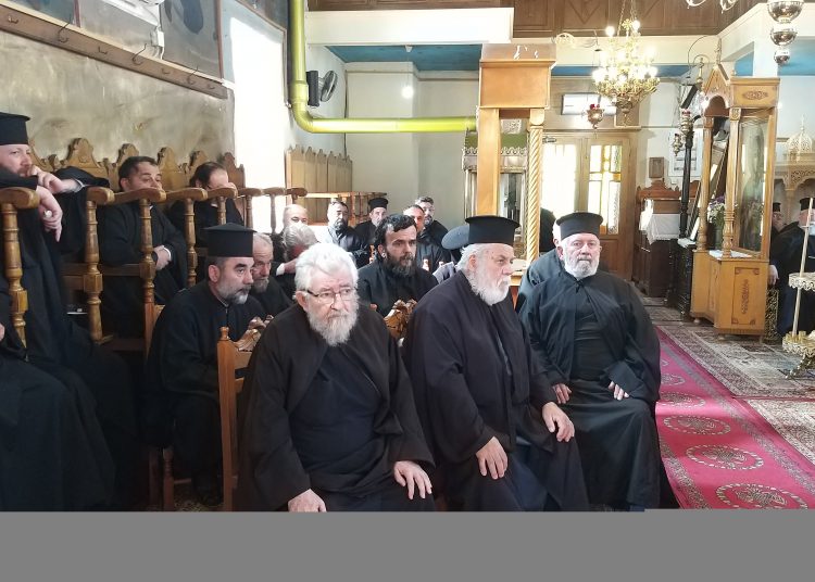 Ιερατική Σύναξη στον Αμπελώνα Πύργου, με θέμα: «Η Λειτουργική Ζωή στην Εκκλησία