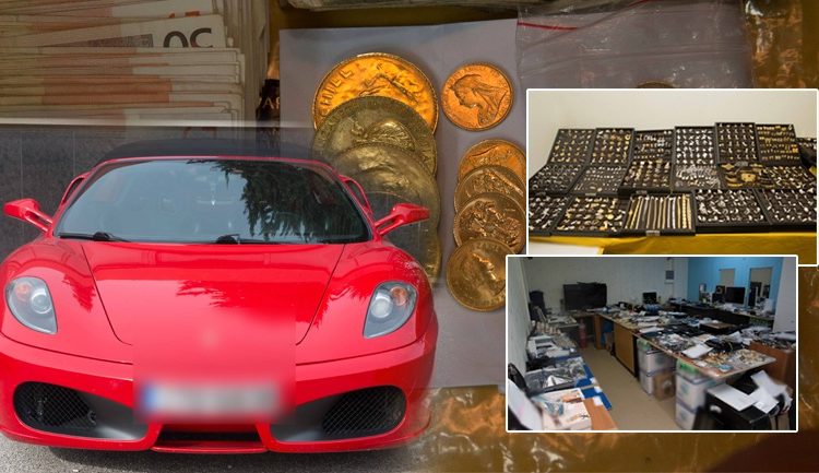 Και Πυργιώτης στην “Χρυσή” συμμορία της “Ελληνικής Κόζα Νόστρα” με λεία εκατομμυρίων (Φωτο με κλοπιμαία)