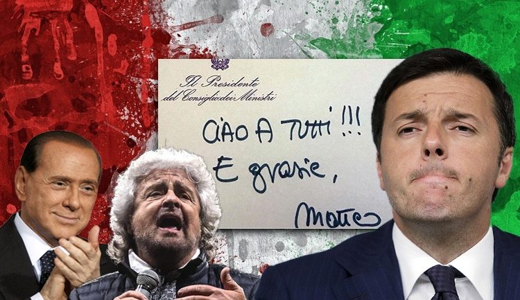 Παραιτήθηκε ο Ρέντσι