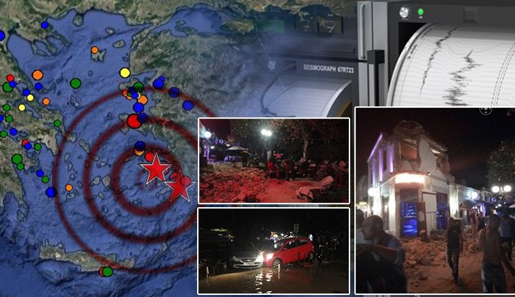Καταστροφικός σεισμός στην Κω με δύο νεκρούς