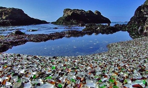 Μια γυάλινη παραλία στην Καλιφόρνια - Ηλεία Οικονομία
